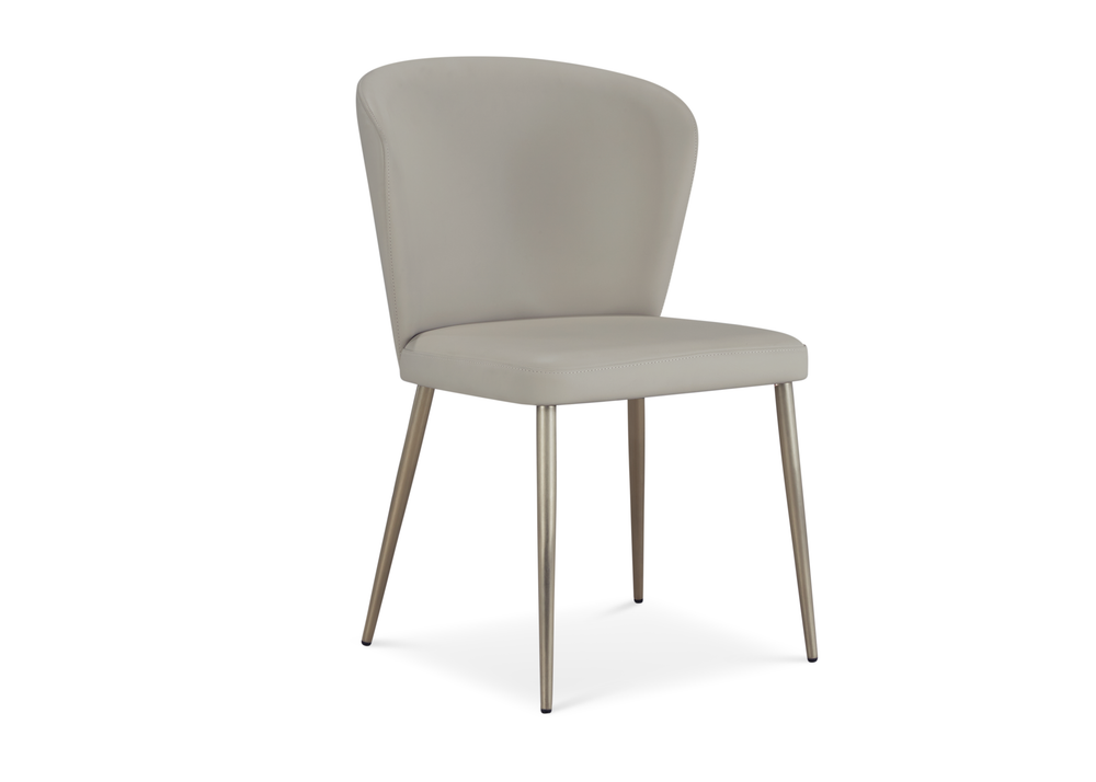 Dining chair AJW2377Y-1  （PU29#）+ Metal